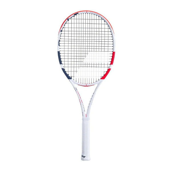 Pure Strike 100 U NC Tennis Racket / Blanc Rouge Noir