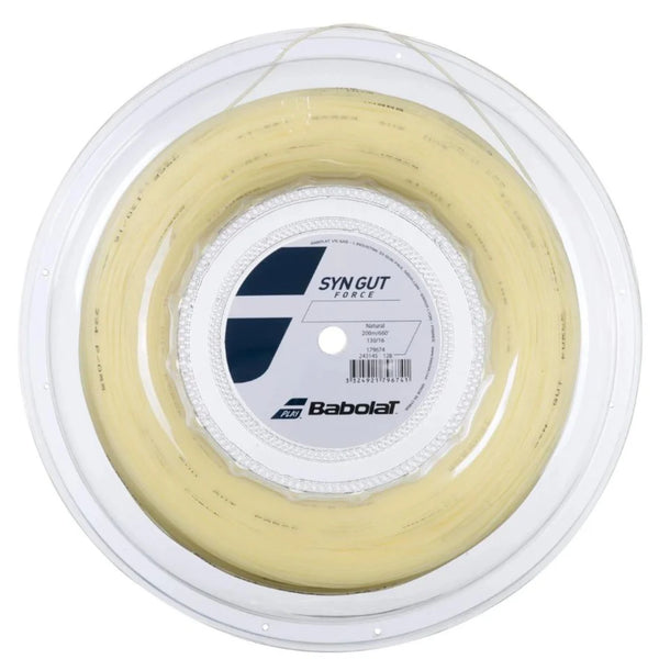 SYN GUT 200M Tennis String / REEL NATURAL