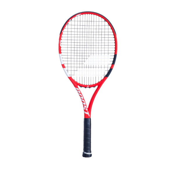 Boost Strike Strung Tennis Racket / rouge noir blanc