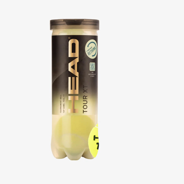 HEAD TOUR XT 3 Tennis Balls Single Can