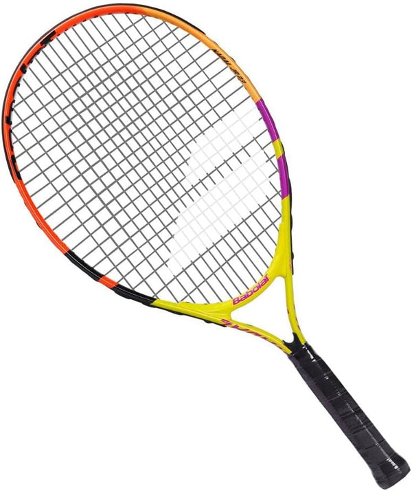 Nadal Junior 23 Strung Tennis Racket / jaune orange violet