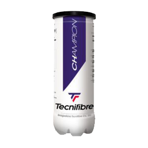 Tecnifibre CHAMPION TUBES DE 3 BallES DE Tennis