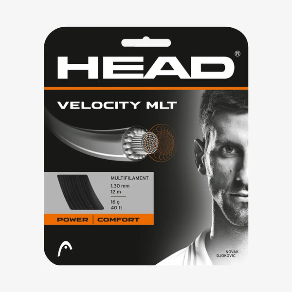 HEAD Velocity MLT 16 black Tennis Strings